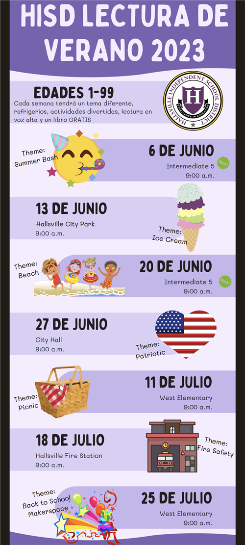 Summer Reading Program (Spanish)